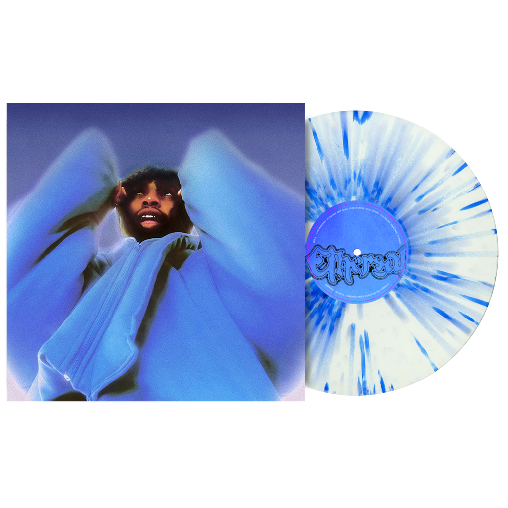Ethereal White & Blue Splatter Vinyl